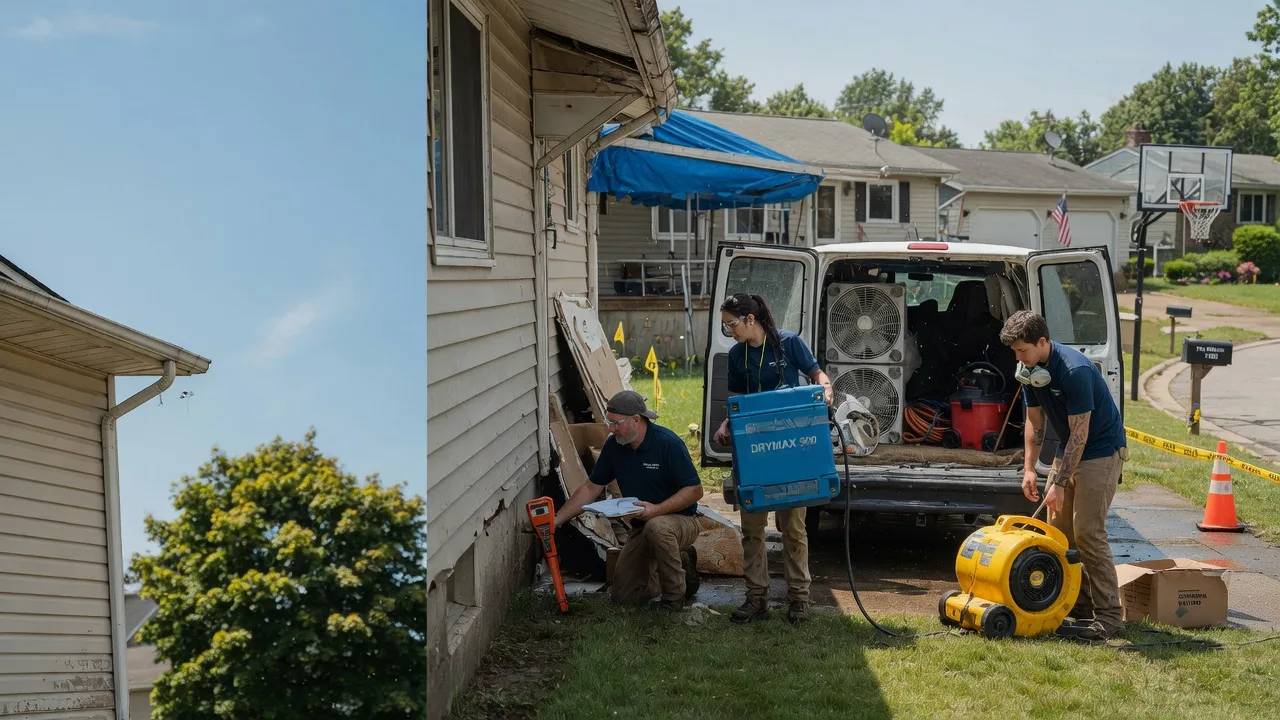 Ceiling Leak Cleanup in Palo, IA near me