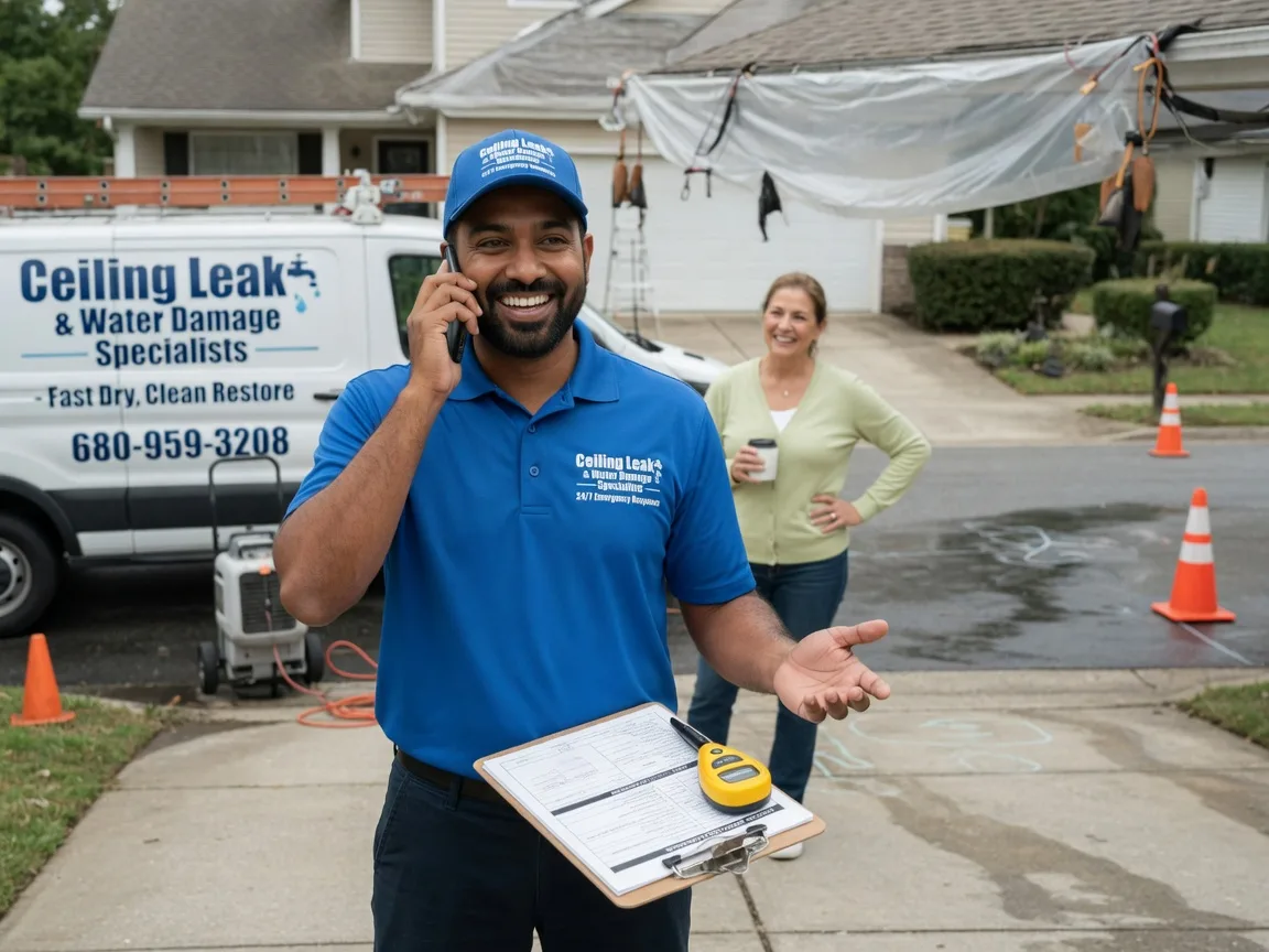 Ceiling Leak Cleanup Palo, IA FAQs